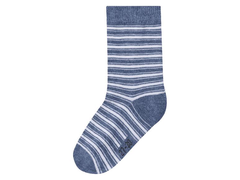lupilu® Detské ponožky, 10 párov (sivá/čierna, 19-22)