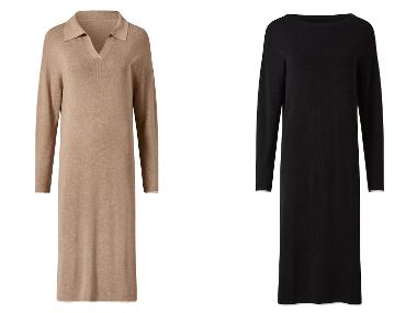 esmara® Dámske pletené šaty