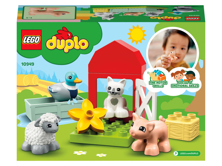 Prejsť na zobrazenie na celú obrazovku: LEGO® DUPLO® 10949 Zvieratká z farmy – obrázok 3