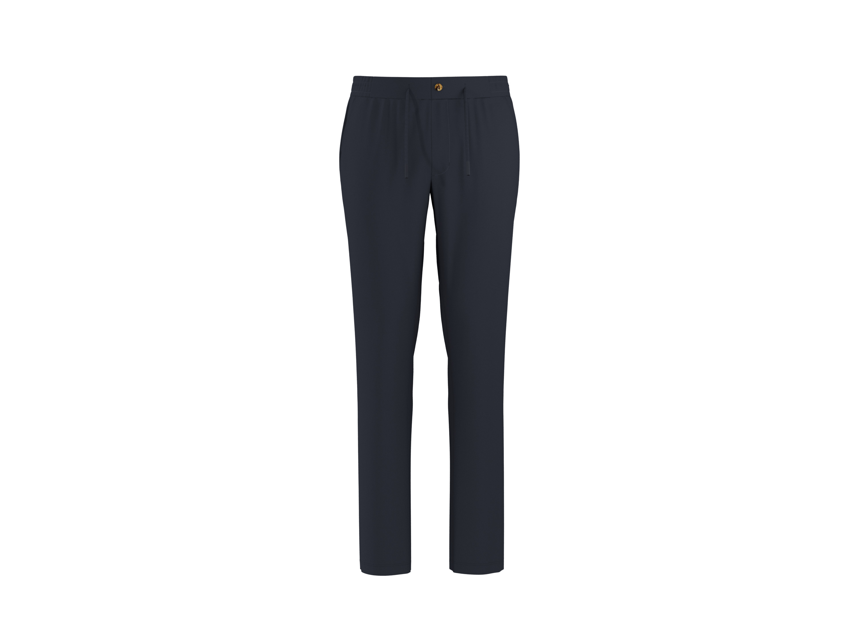 ESMARA MEN Pánske chino nohavice (navy modrá, M (48/50))