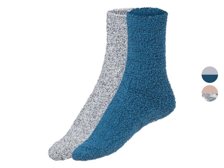 Prejsť na zobrazenie na celú obrazovku: esmara® Dámske ponožky so silikónovými nopkami, 2 páry – obrázok 1