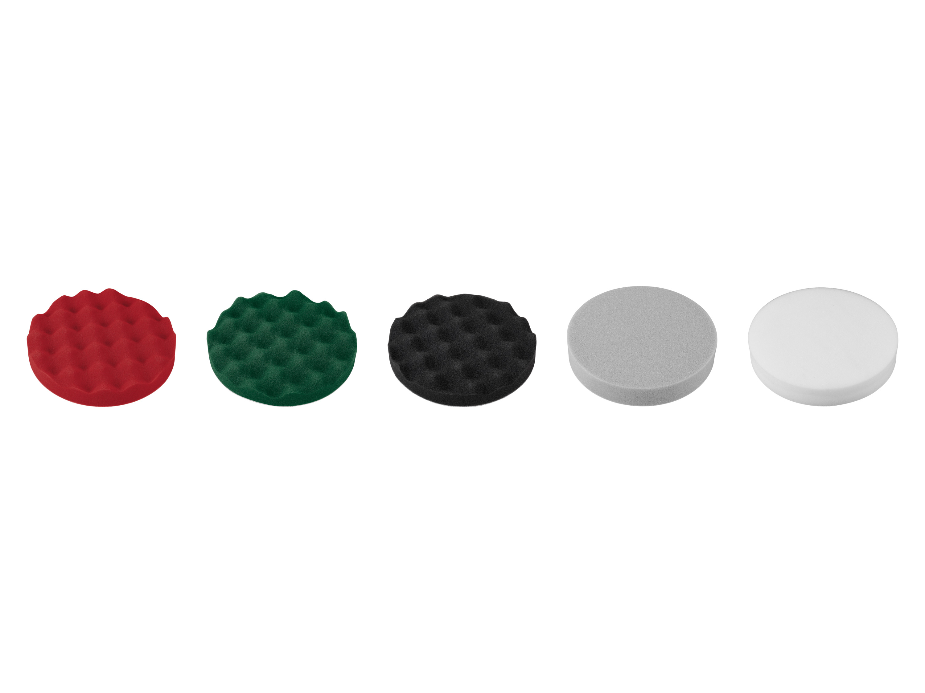 PARKSIDE® Kefy na čistenie auta (súprava leštiacich nástavcov 180 mm, 5-dielna)