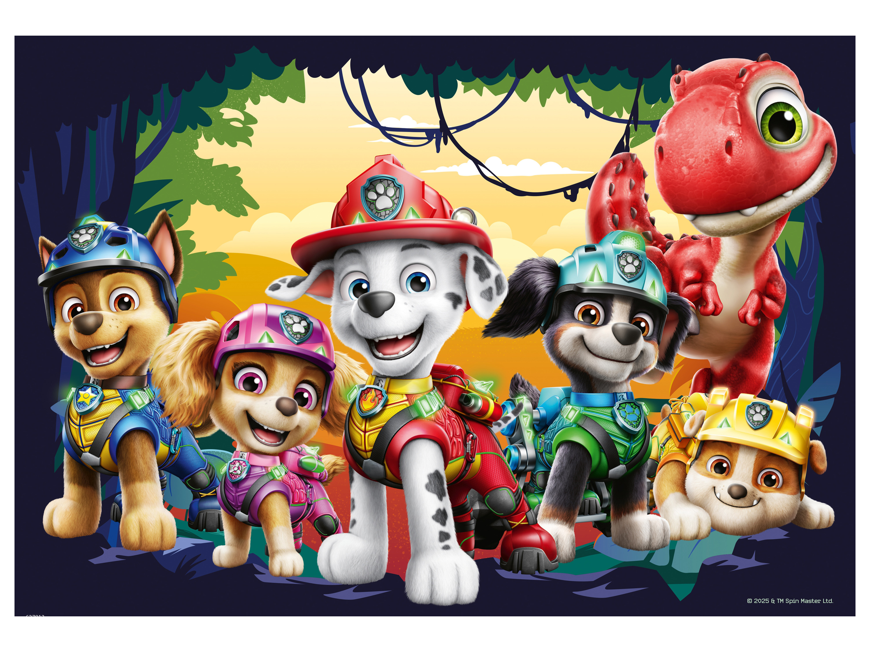 LUPILU® Detské puzzle Labková patrola (42 dielov)