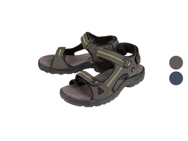 CRIVIT® Pánske kožené trekingové sandále