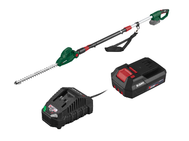 PARKSIDE® Aku teleskopické nožnice na živý plot 20 V PATHS 20 A1 + Akumulátor 20 V/2 Ah + Nabíjačka na akumulátor 20 V/2,4 A