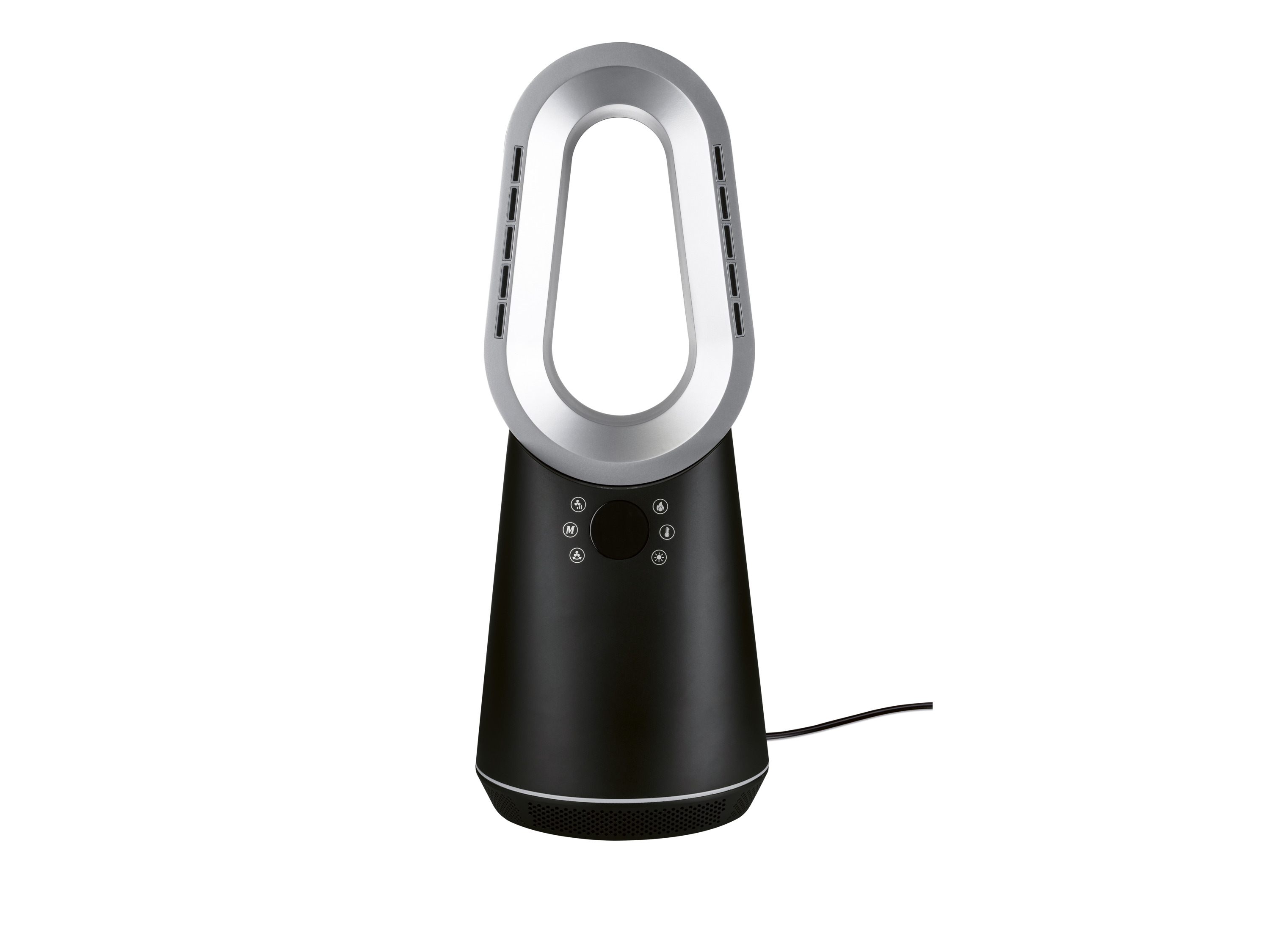 TRONIC® Teplovzdušný ventilátor (čierna)