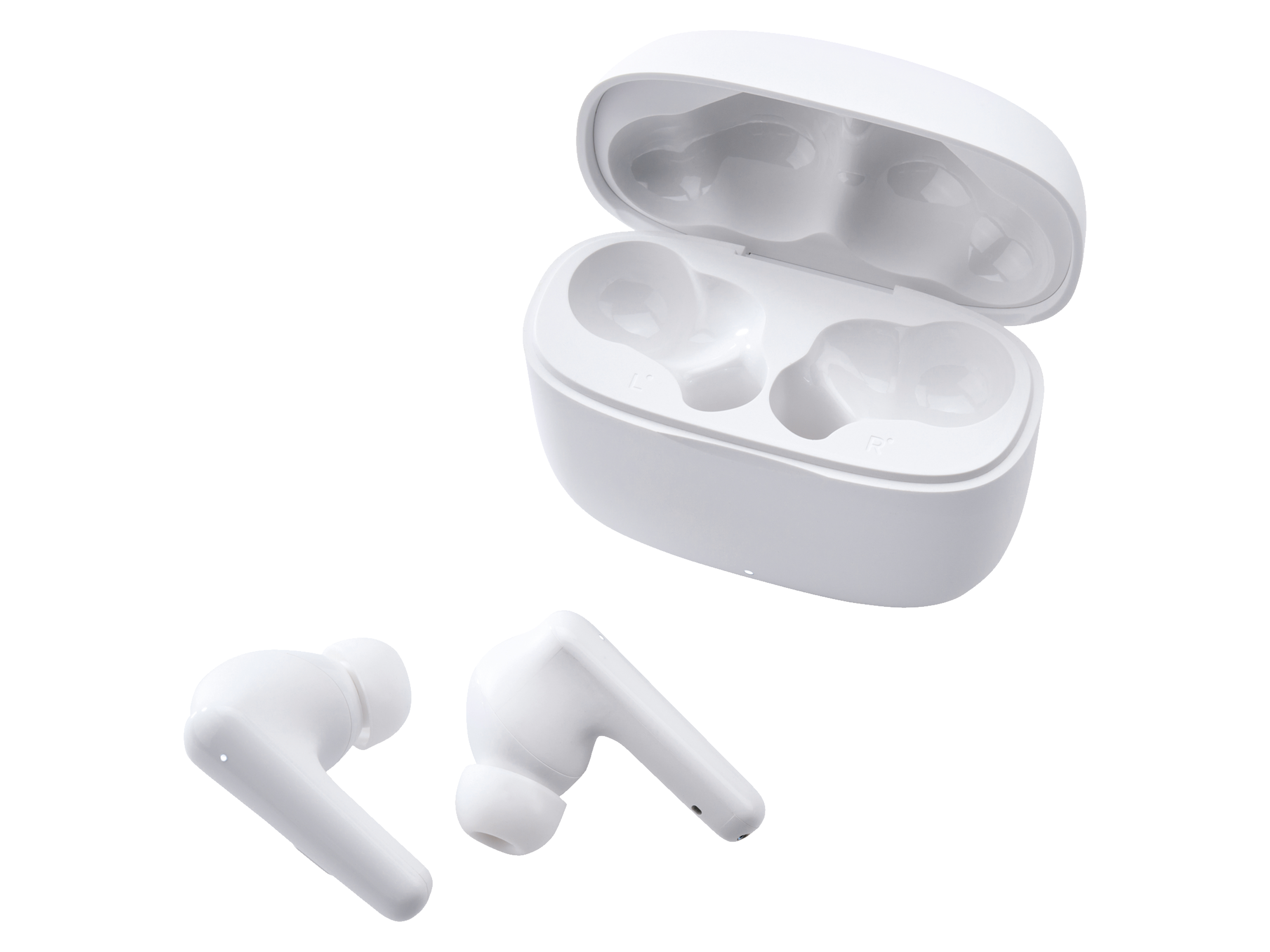 TRONIC® Bezdrôtové Bluetooth® slúchadlá do uší (biela)