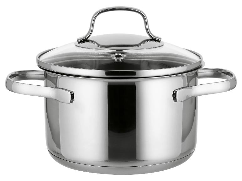 SILVERCREST® Hrniec z ušľachtilej ocele Premium, 16 cm