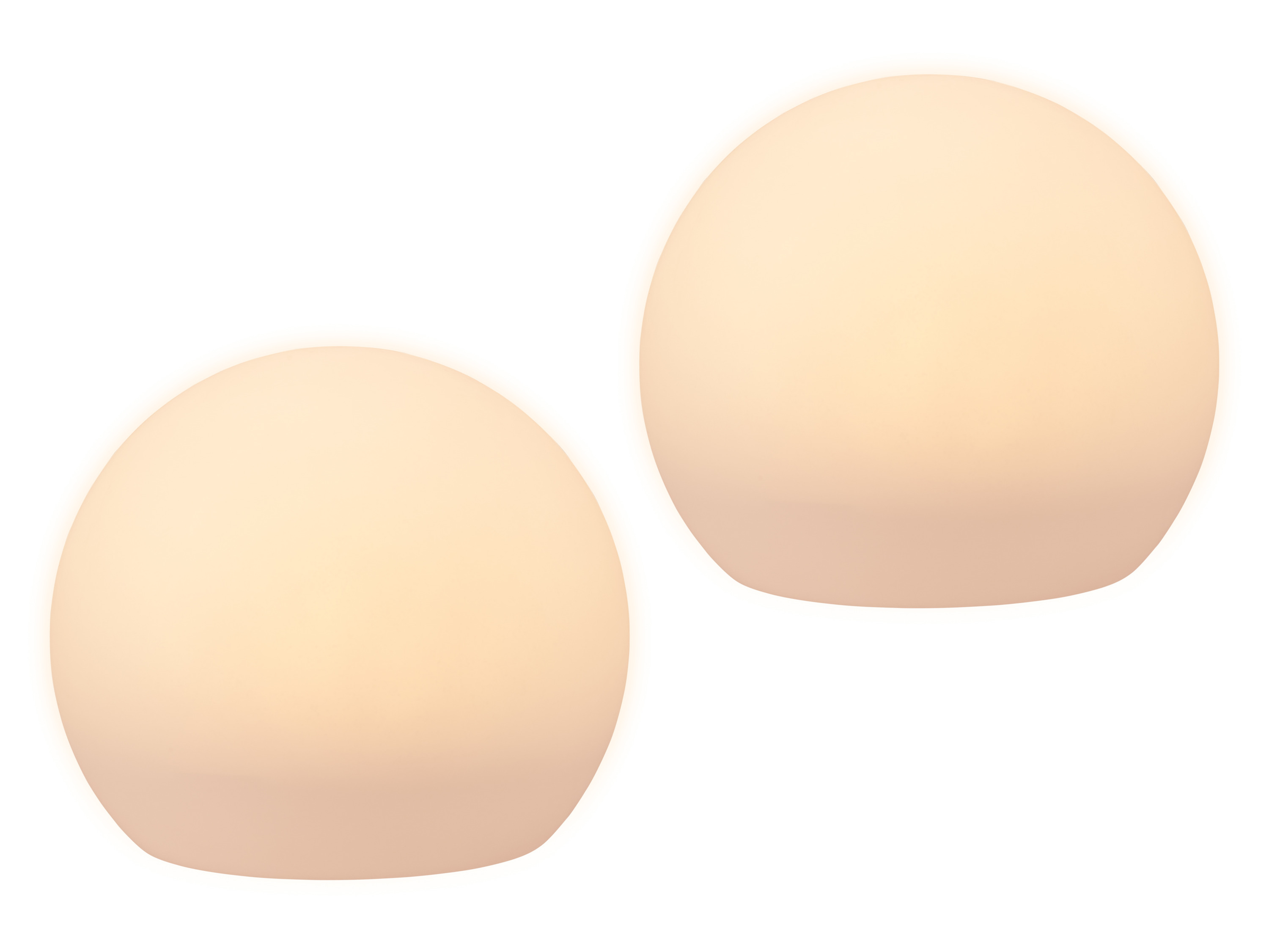 LIVARNO® Solárne LED svietidlo (guľa, 2 kusy)