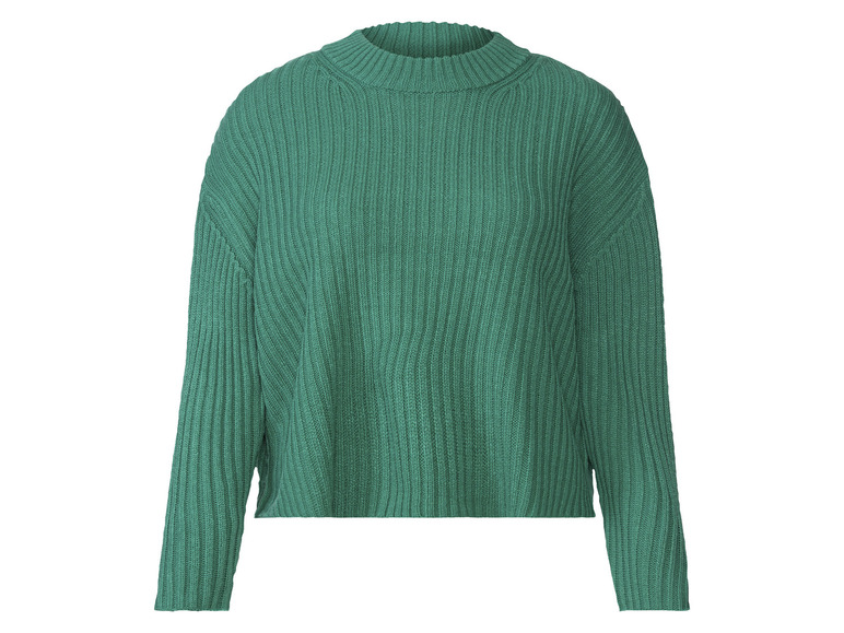 esmara Dámsky pletený pulóver (XS (32/34), zelená)