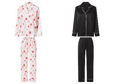 esmara® Dámske saténové pyžamo