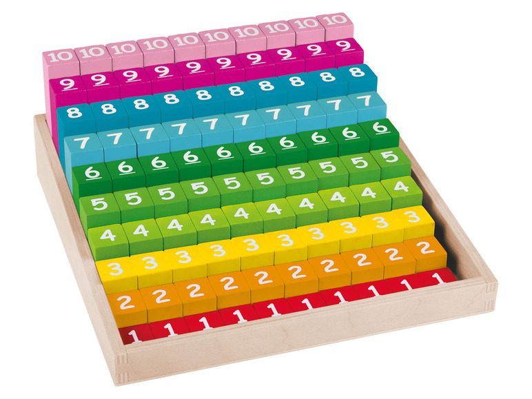 Prejsť na zobrazenie na celú obrazovku: Drevená dúhová Montessori hra, veľká – obrázok 2