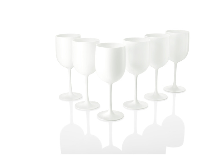 ERNESTO® Súprava pohárov, 6-dielna (biela, poháre na víno)