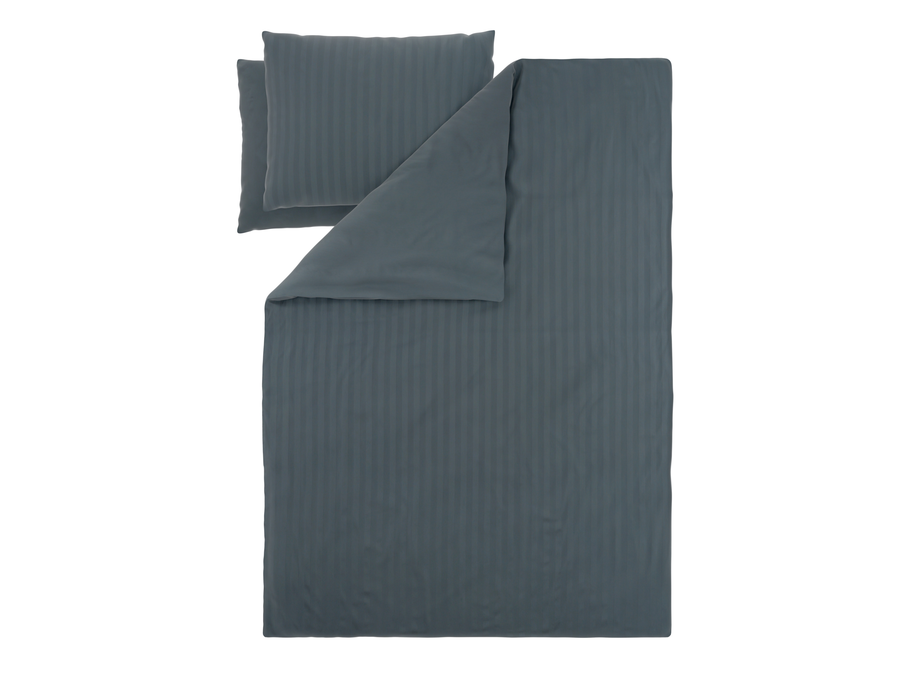 LIVARNO® Obojstranná posteľná bielizeň z bambusovej viskózy Premium, 200 x 220 cm (tmavomodrá)