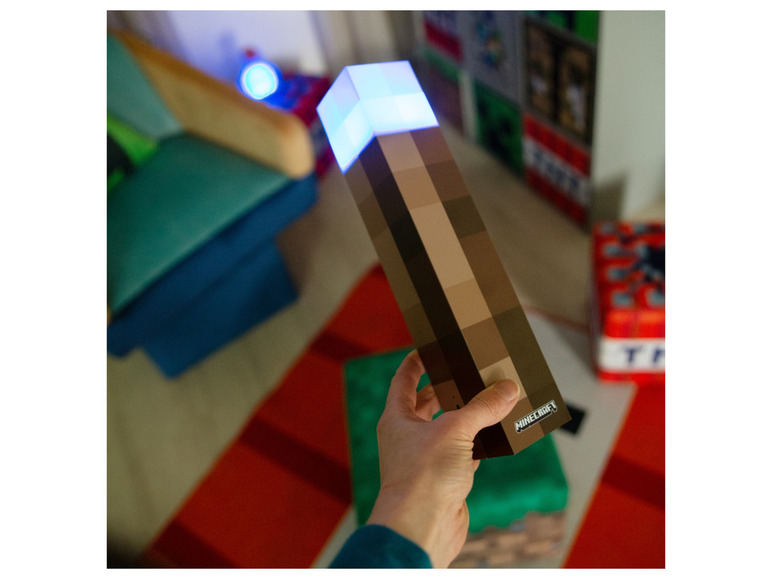 Minecraft Stolná LED lampa