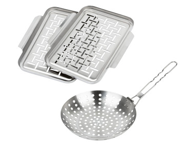 GRILLMEISTER Grilovacia panvica + Grilovacia tácka, 2 kusy