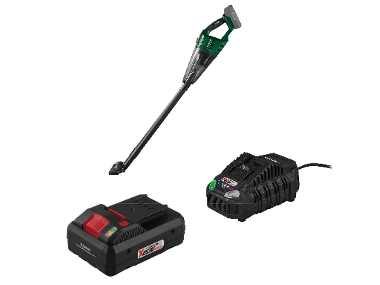 PARKSIDE® Aku ručný vysávač PHSSA 20-Li D2 + Smart akumulátor 20 V/4 Ah + Rýchlonabíjačka akumulátora 20 V/4,5 A