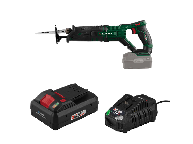 PARKSIDE® Aku chvostová píla 20 V PSSA 20-Li B2 + Smart akumulátor 20 V/4 Ah + Rýchlonabíjačka akumulátora 20 V/4,5 A