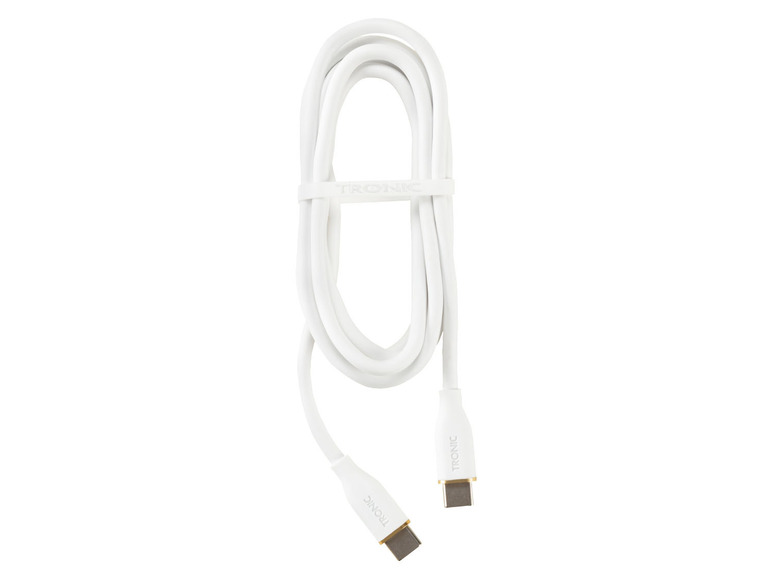 Prejsť na zobrazenie na celú obrazovku: TRONIC® Nabíjací a dátový kábel USB C a USB A, 1 m – obrázok 1