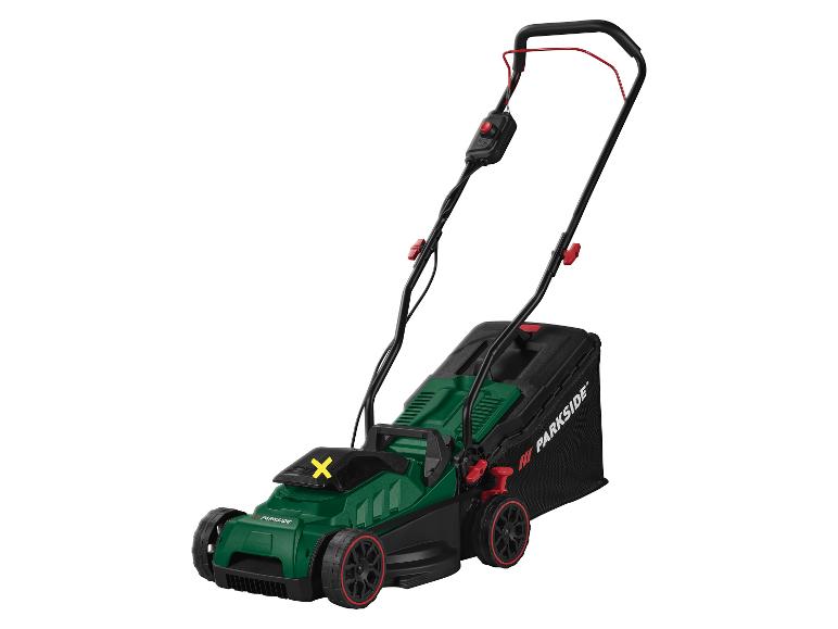 Elektrická kosačka Parkside: výkonná a ľahko použiteľná.