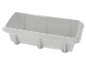 Obdĺžnikový biely plastový úložný box