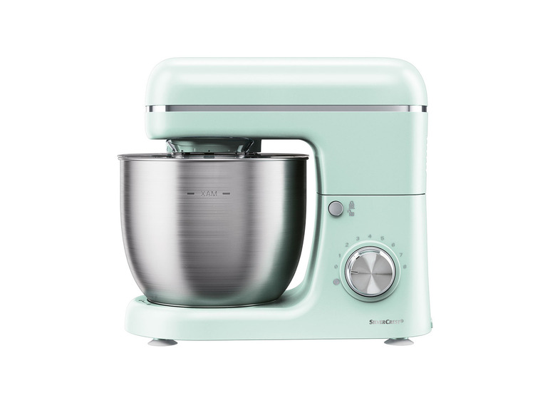 SILVERCREST® KITCHEN TOOLS Kuchynský robot SKM 600 D3, mentolový