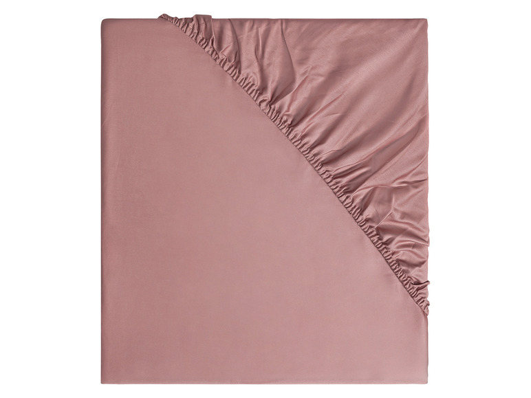 Prejsť na zobrazenie na celú obrazovku: LIVARNO home Napínacia plachta z bavlneného saténu, 180 – 200 x 200 x 25 cm – obrázok 3