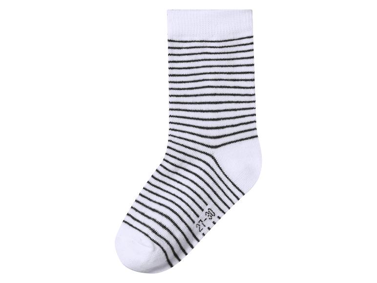 lupilu® Detské ponožky, 10 párov (sivá/čierna, 19-22)