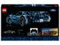 LEGO Ford GT krabica so zostaveným autom a technickými detailmi.