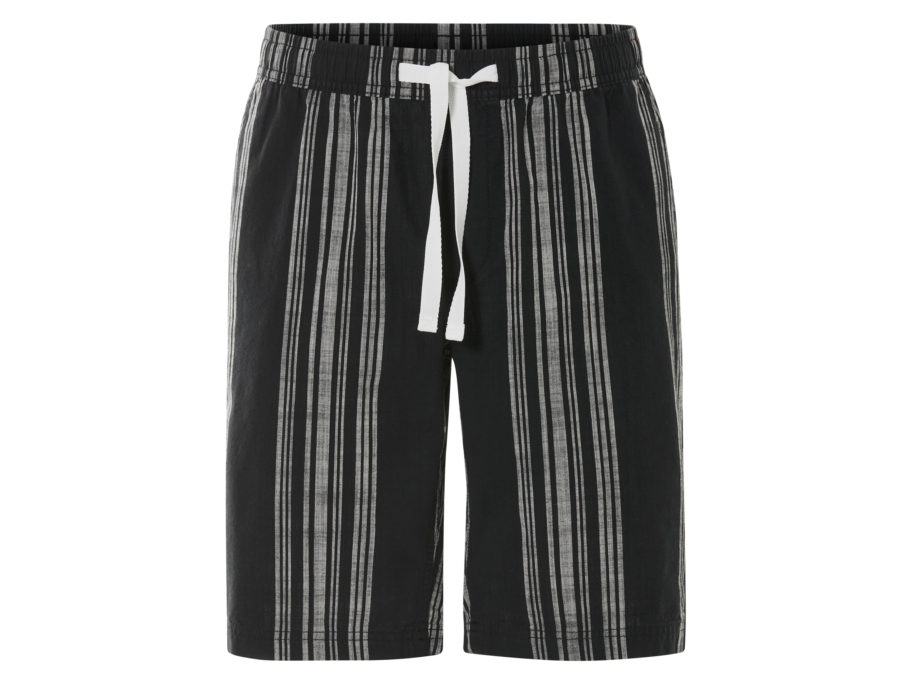 LIVERGY® Pánske bermudy (pruhy, M (48/50))