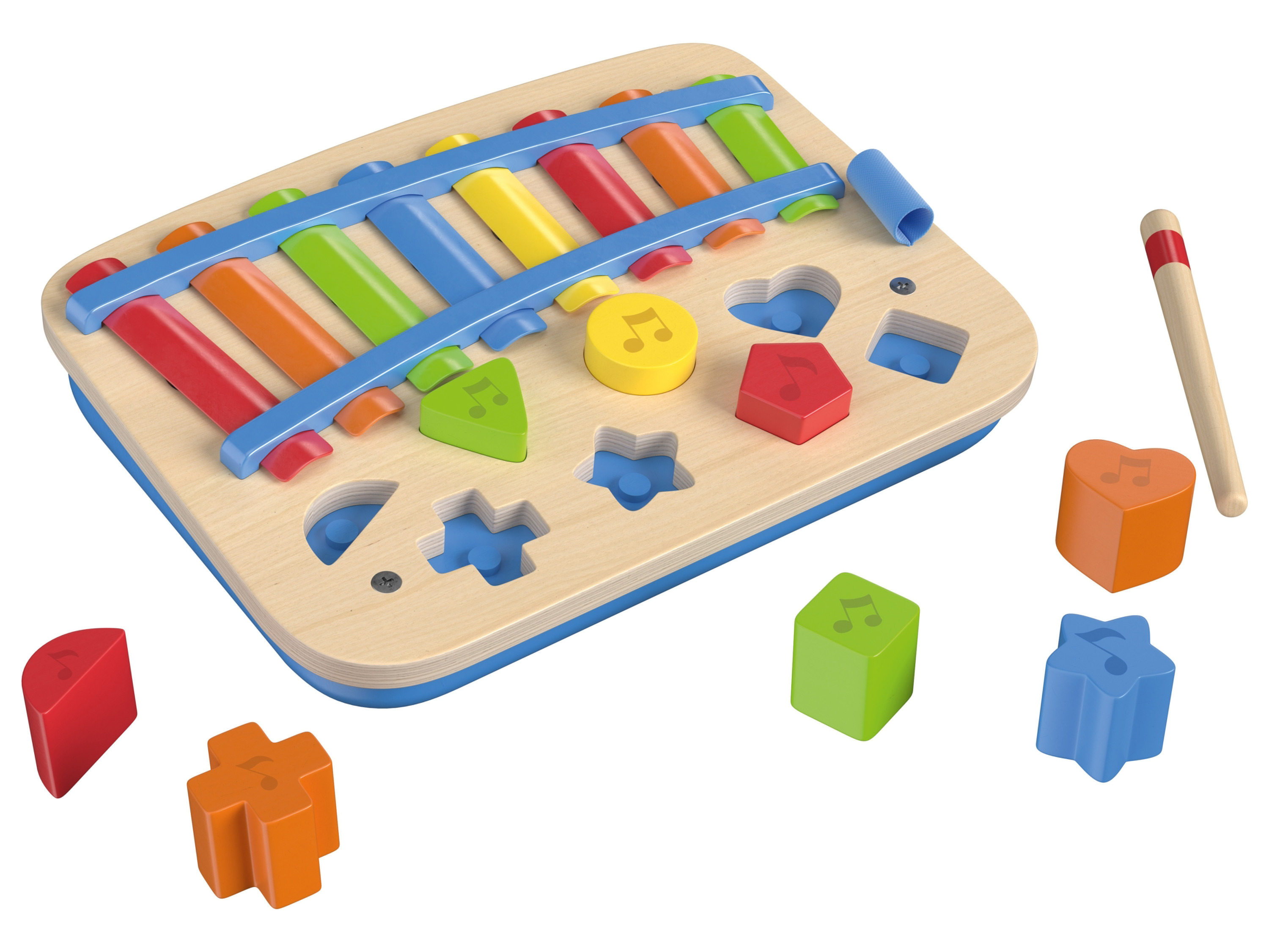 Playtive Drevený hudobný nástroj (xylofónové piano)