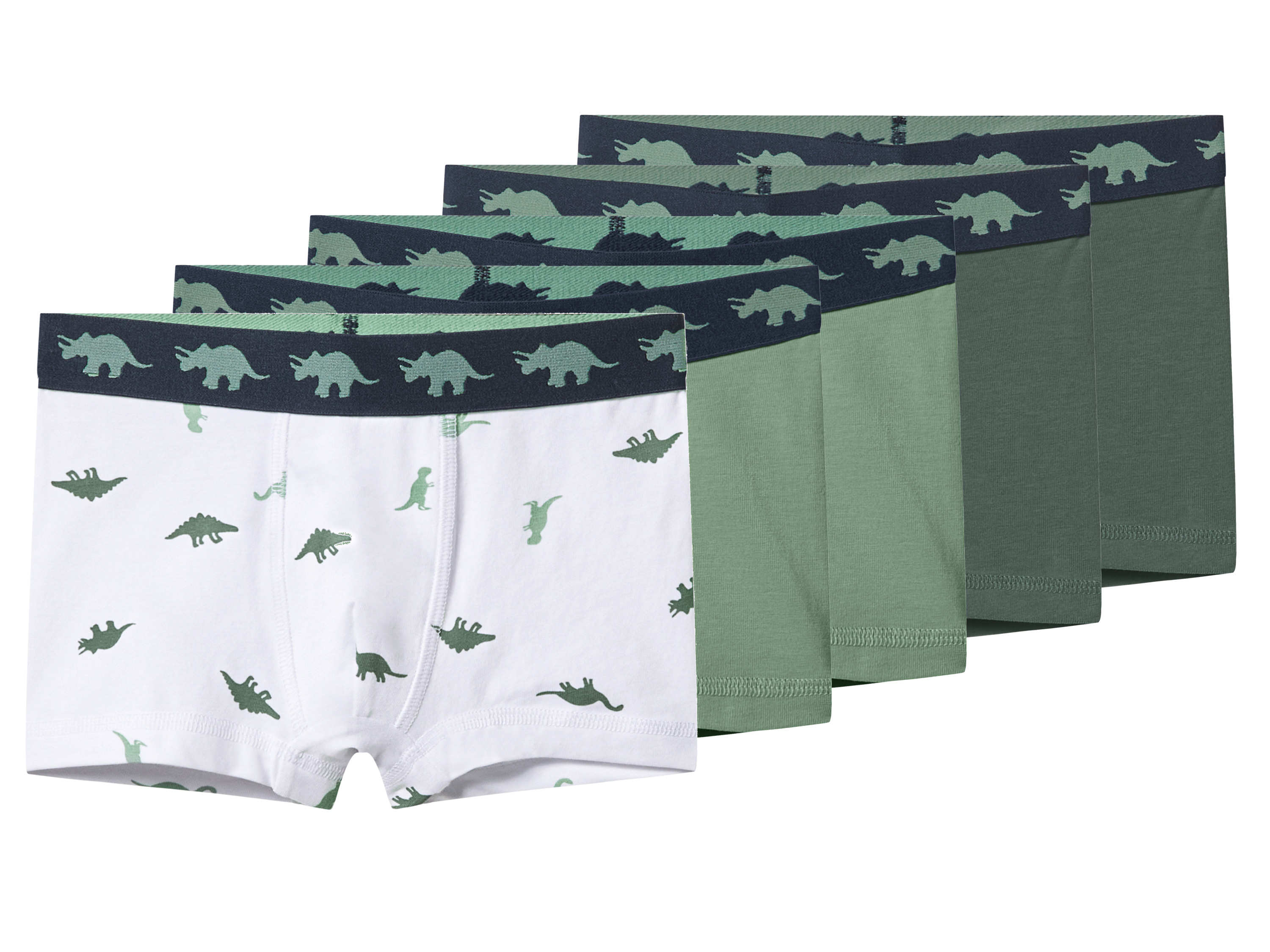 lupilu® Chlapčenské boxerky, 5 kusov (zelená, 98/104)