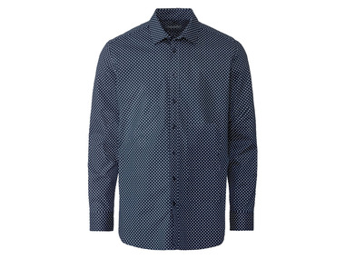 Nobel League Pánska košeľa „Super Slim Fit“, vzor/modrá