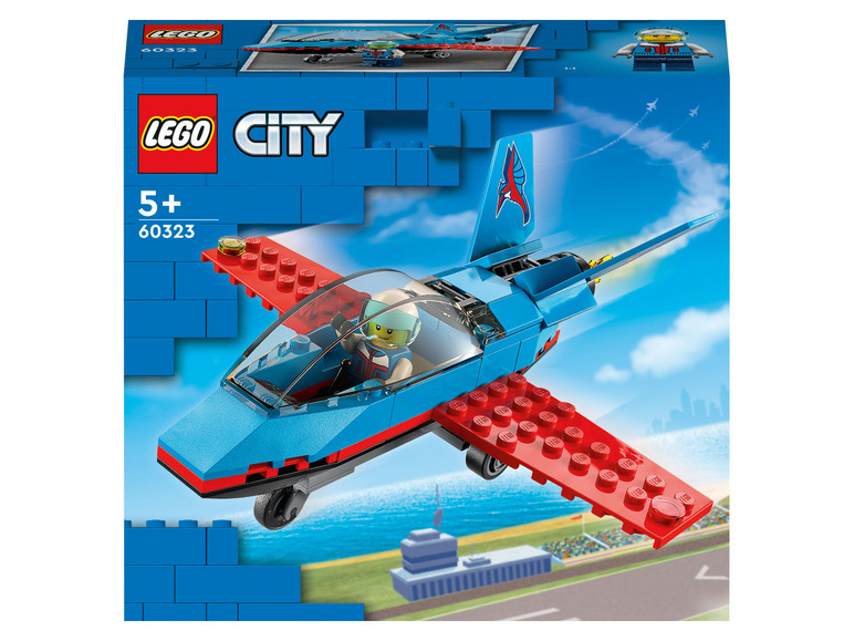 Prejsť na zobrazenie na celú obrazovku: LEGO® City 60323 Kaskadérske lietadlo – obrázok 1