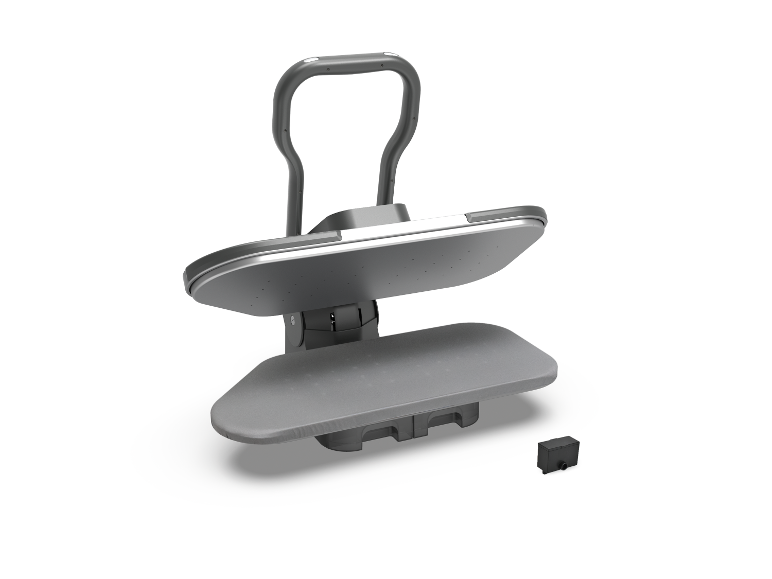 Žehlička a príslušenstvo.