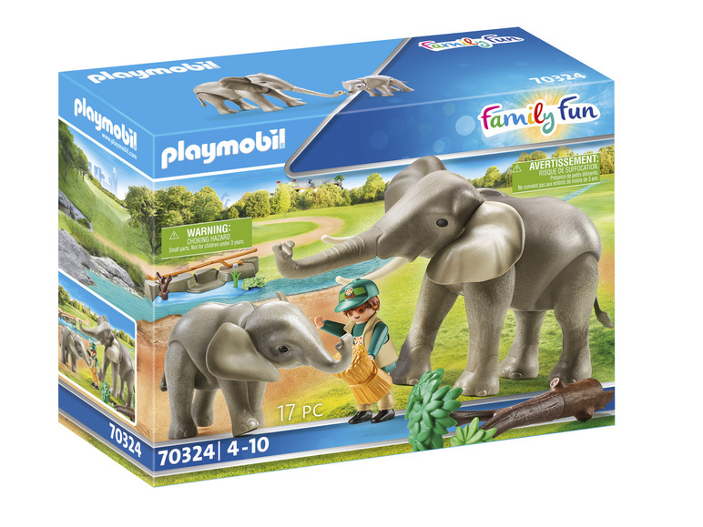 Playmobil Súprava na hranie (slony vo výbehu)