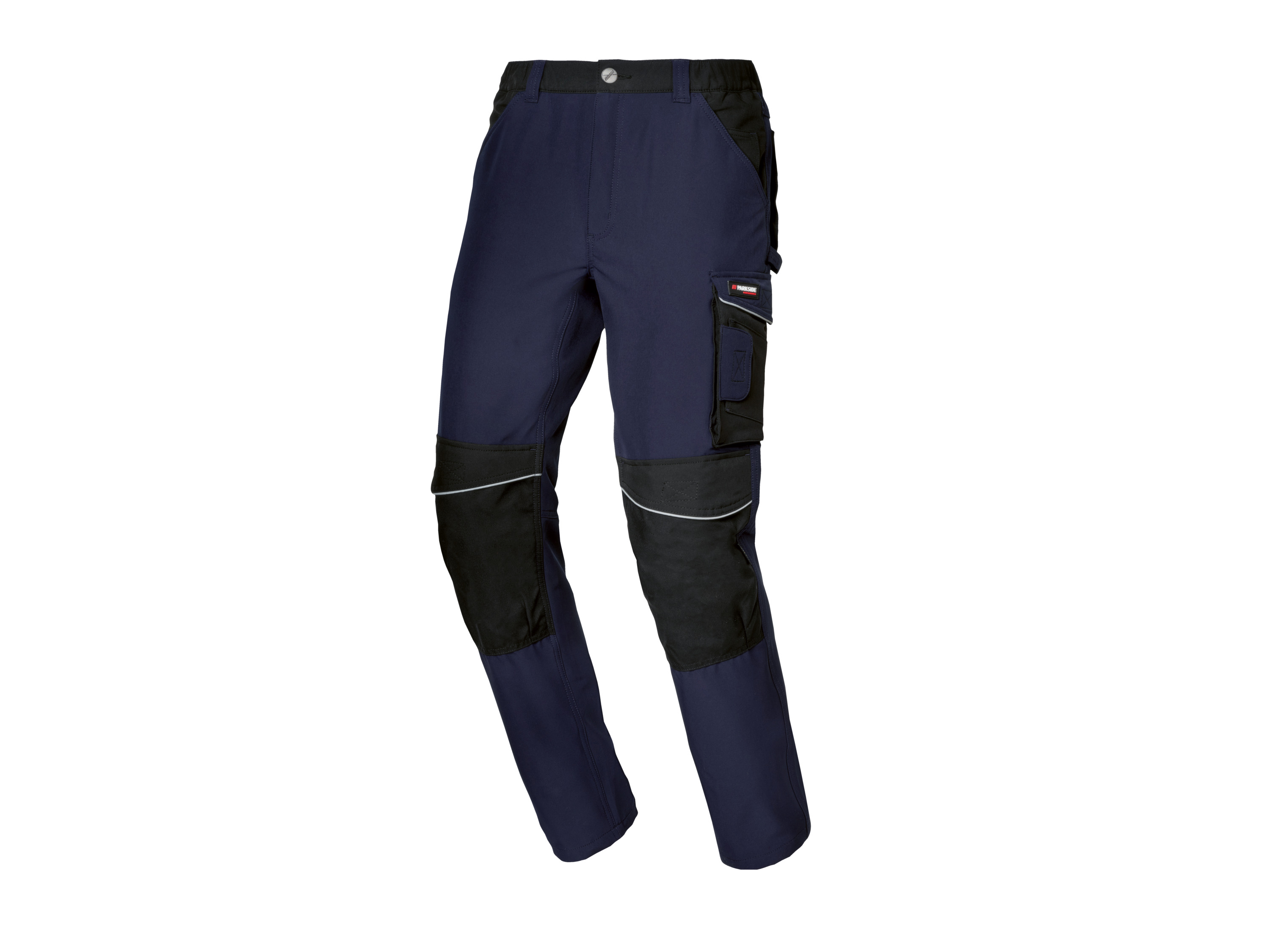 PARKSIDE PERFORMANCE® Pánske strečové montérky s podšívkou (tmavomodrá, 56)