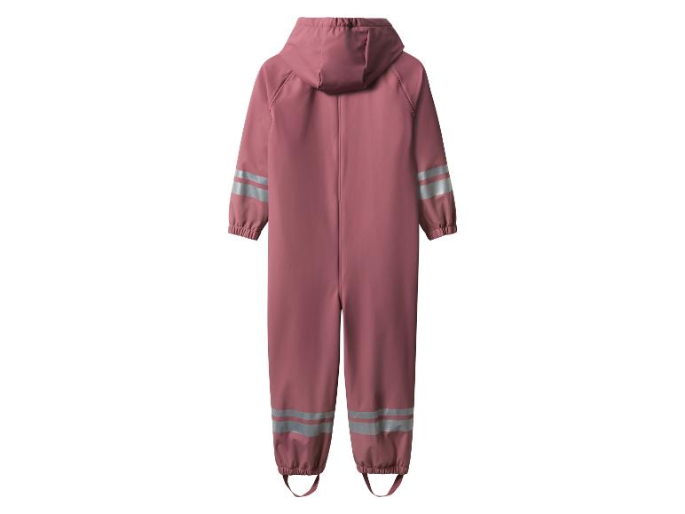 lupilu® Dievčenský nepremokavý overal (staroružová, 110/116)