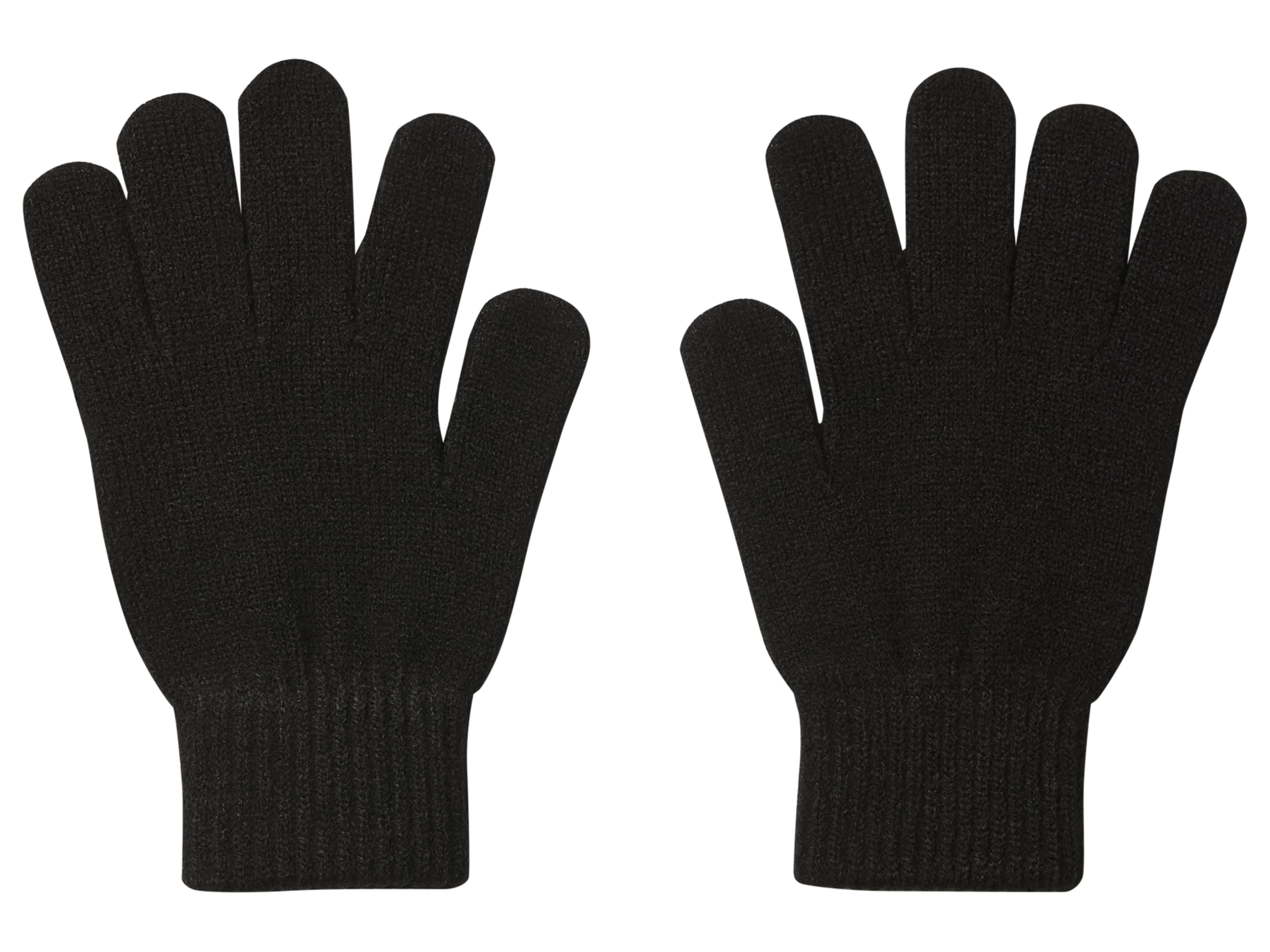 E-shop esmara® Zimná čelenka/čiapka/šál/rukavice (šál, čierna, one size)