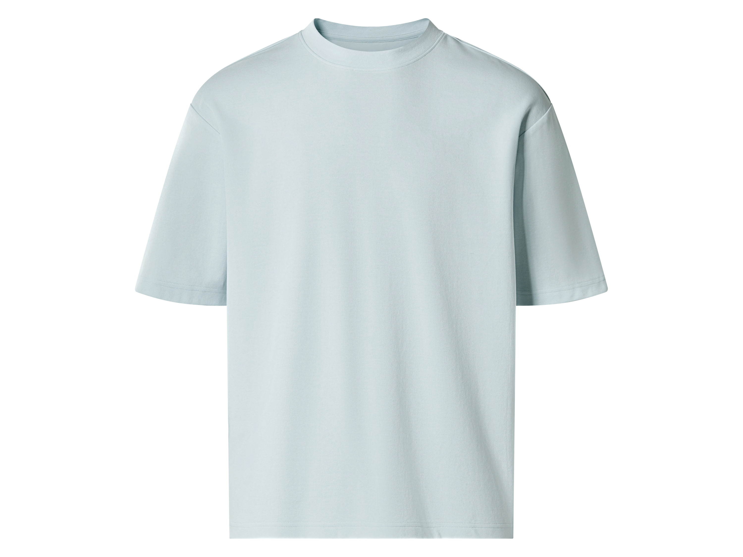 esmara Men Pánske oversize tričko (modrá, M (48/50))