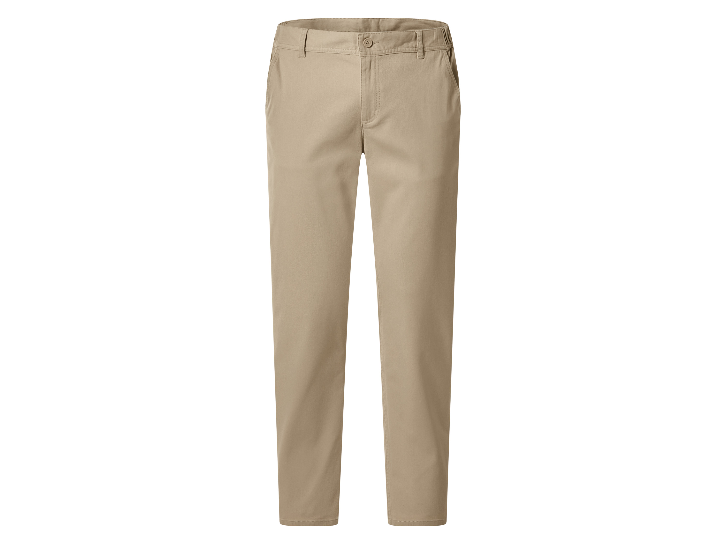 esmara Men Pánske chino nohavice Slim Fit (béžová, XL (56/58))