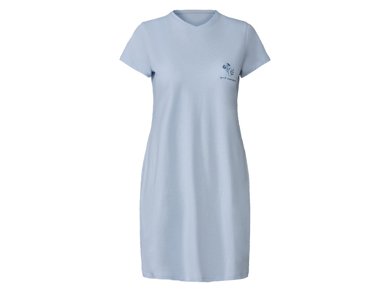 E-shop esmara® Dámska nočná košeľa (XS (32/34), modrá)