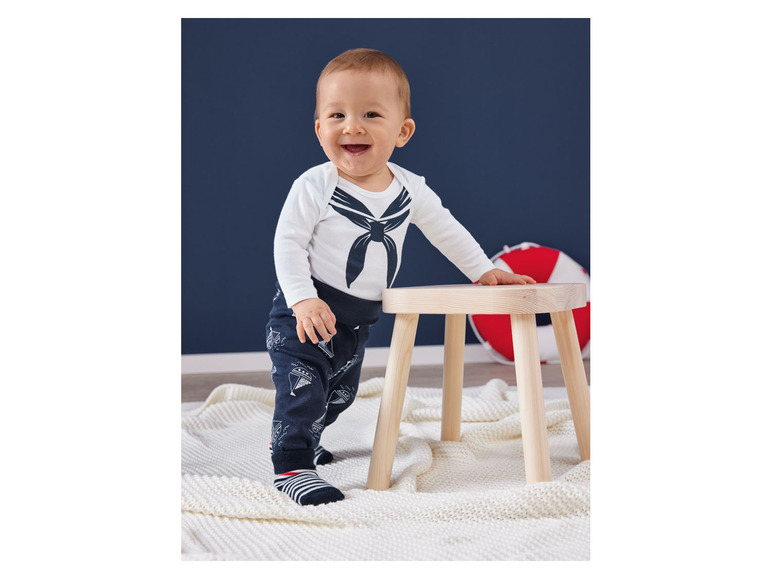 Prejsť na zobrazenie na celú obrazovku: lupilu® Detské bavlnené tepláky pre bábätká BIO, 3 kusy – obrázok 15