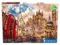 1000-dielna puzzle Clementoni s obrázkami Londýna, vrátane London Eye, telefónnych búdok a Tower Bridge.