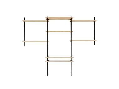 AR SHELVING Písací stôl s regálom DECO