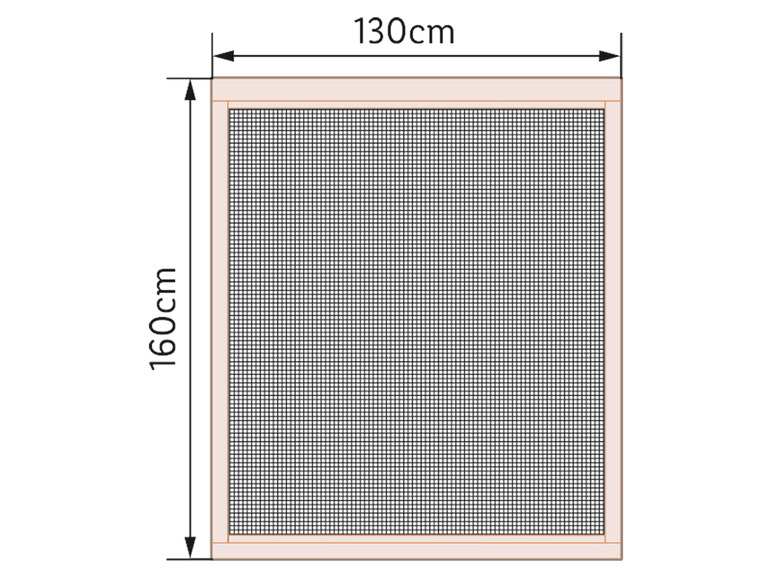 Prejsť na zobrazenie na celú obrazovku: LIVARNO home Rolovacia sieťka proti hmyzu na okno, 130 x 160 cm – obrázok 12