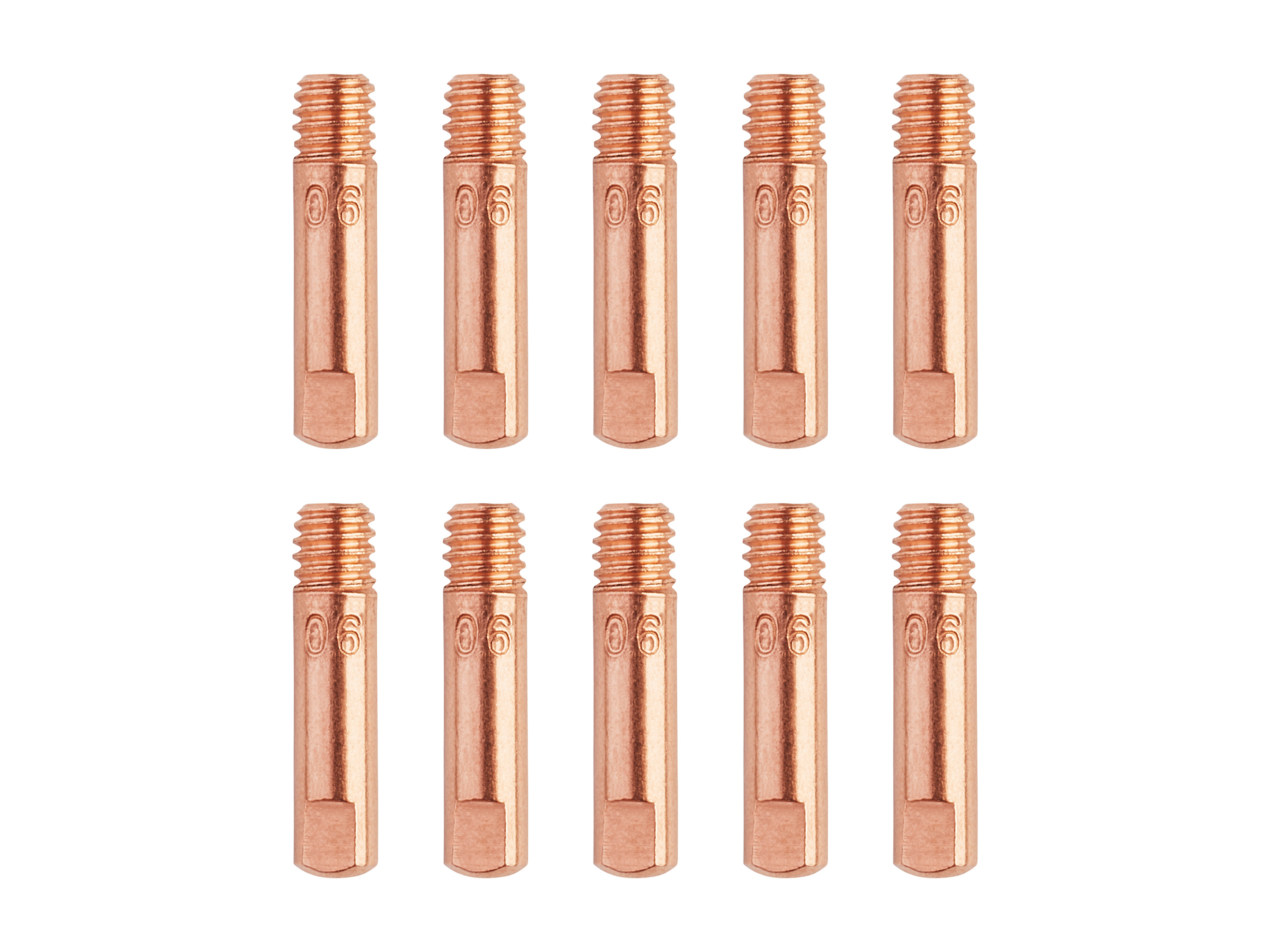 PARKSIDE® Kontaktné špičky/Trysky horáka pre zváračku na trubičkový drôt (0,6 mm)