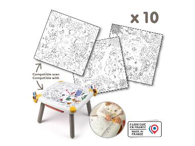 SMOBY Omaľovánky XXL, 10 kusov