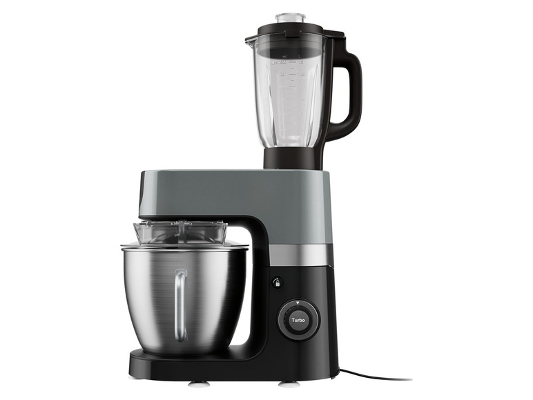 SILVERCREST® KITCHEN TOOLS Profesionálny kuchynský robot SKMP 1300 D3, antracitová