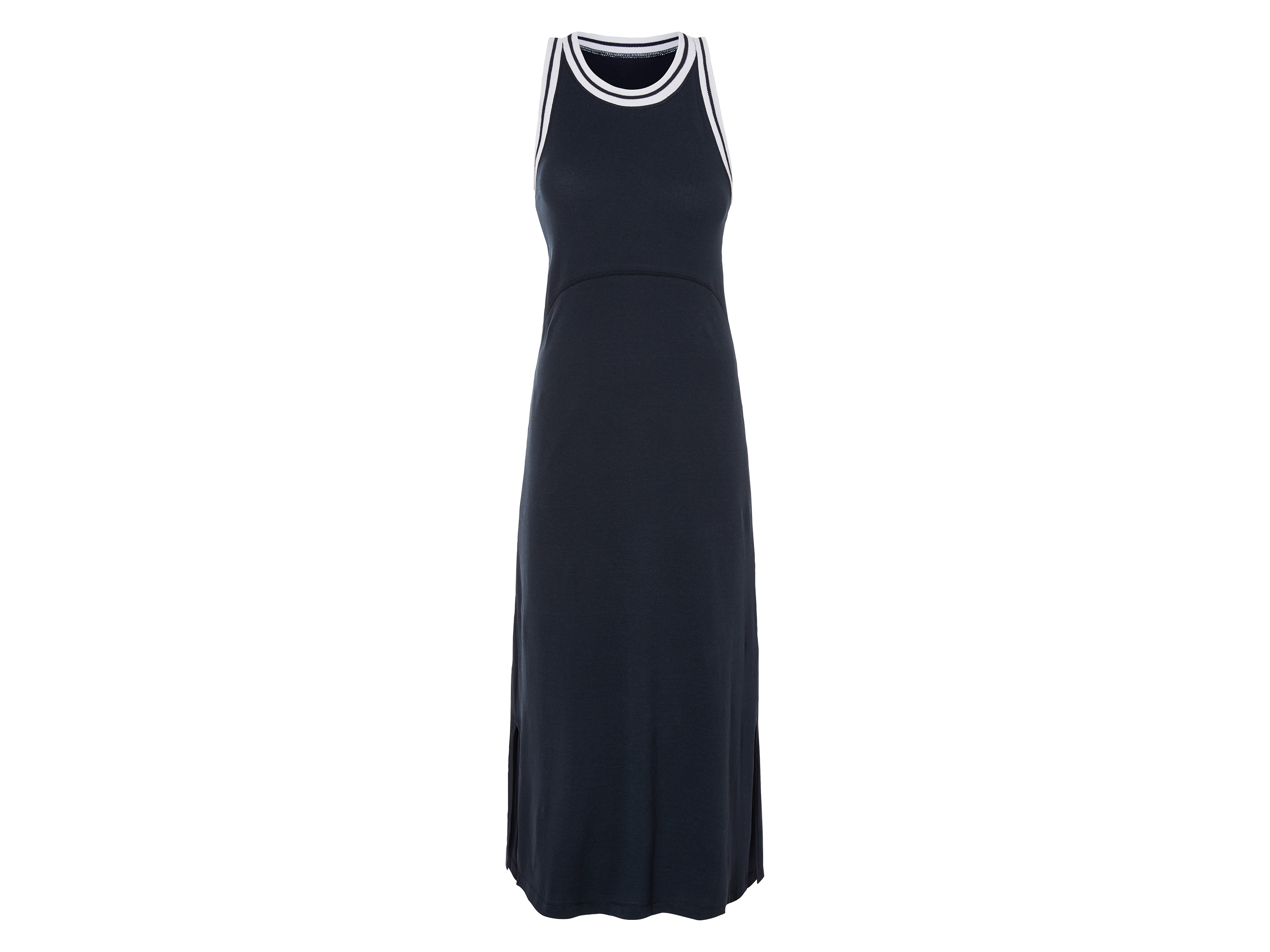 esmara® Dámske midi šaty (XS (32/34), navy modrá)